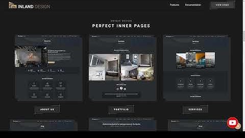 Interior Design WordPress Theme multipurpose architecture Website Builder