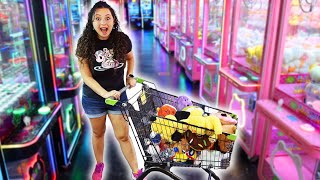 How we filled this shopping cart FULL of prizes at Play United! screenshot 3