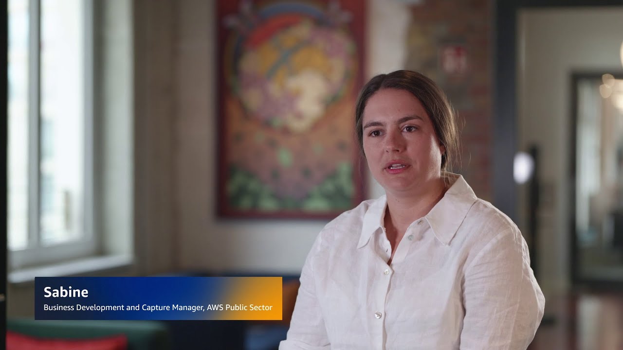 Meet Sabine, Business Development and Capture Manager, Public Sector | Amazon Web Services