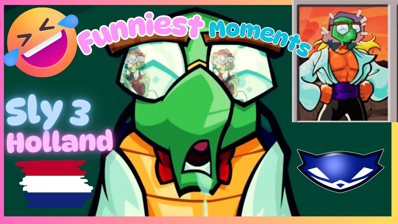 😂 Sly 3 Funniest Moments Compilation (Holland Mission)