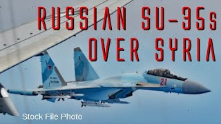 Russian Su-35s Intercepted Over Syria - April 2023