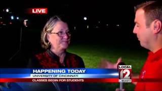 Record number of students back to class at UC