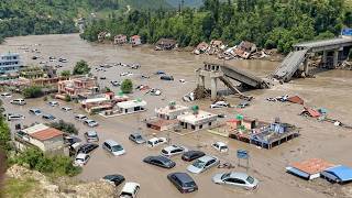 Powerful Mudflow in Nepal-China Border! Many Bridge, Homes Devastating - 160 Die