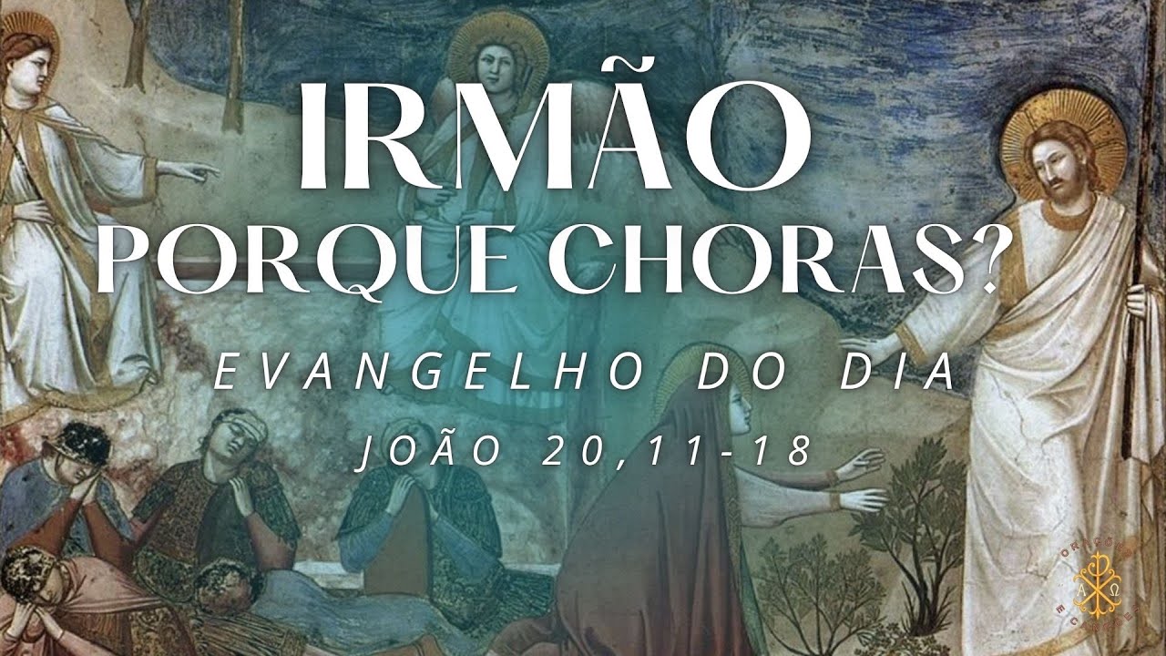 IRMÃO, PORQUE CHORAS? EVANGELHO DA TERÇA-FEIRA DA OITAVA DA PASCOA