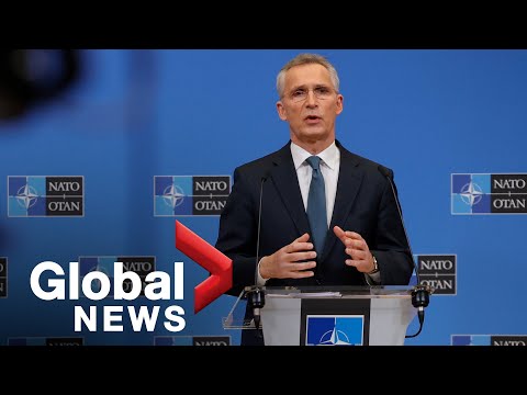 NATO has evidence of Russian troops moving into Donbass, Stoltenberg says | FULL