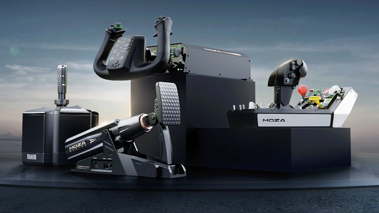 Moza's Exciting New Sim Racing & Flight Sim Line-Up!