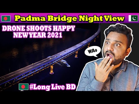 Padma bridge latest news | Padma bridge  Night View 3d Bangladesh 🇧🇩 | Pakistani 🇵🇰Reaction