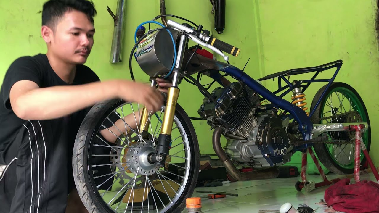 Satria Fu Poles Porting 200cc