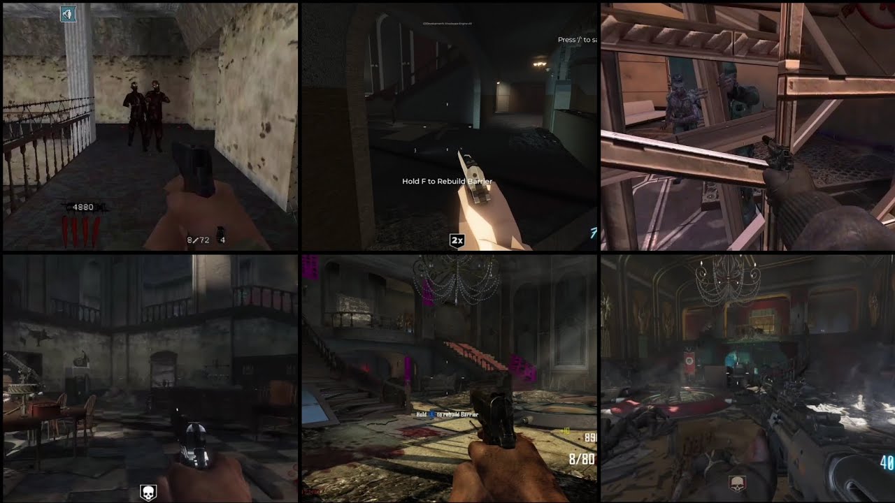 DIFERENCIAS entre LAS VERSIONES de KINO DER TOTEN ( NZP, WAW, BO1, BO2, BO3 ) | Killerexs
