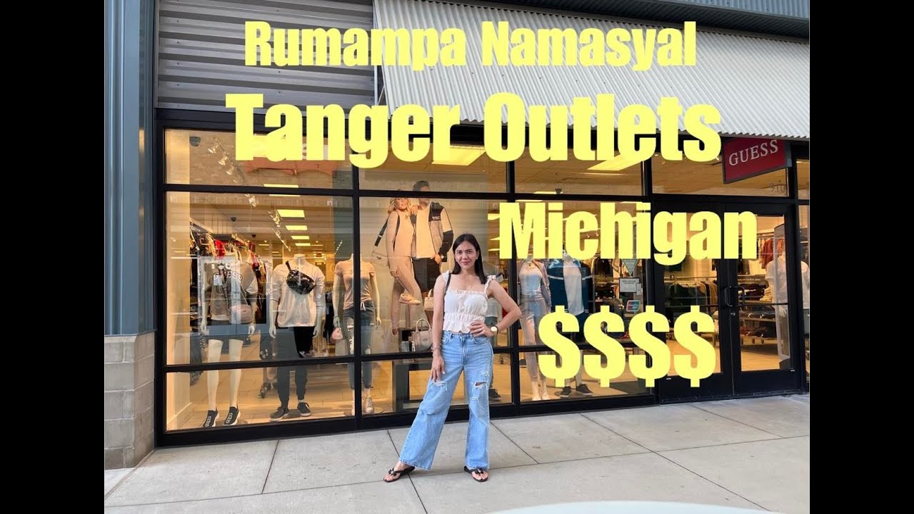 TANGER OUTLET STORE MICHIGAN DAMING SALE YouTube