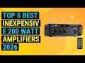 Top 5 Best Inexpensive 200 Watt Amplifiers 2026 | Affordable 200W Amplifiers