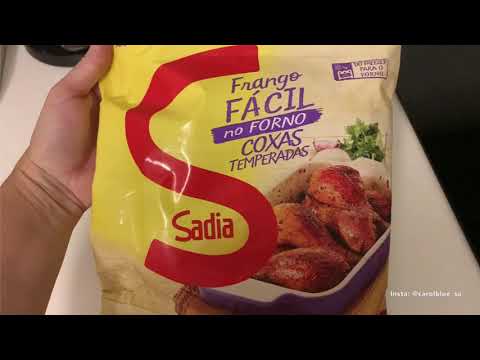 Foi congelado para o forno! Testei o “frango fácil no forno” da Sadia. Será que vale a pena?