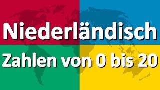 Niederländisch lernen Teil 4 | Zahlen von 0 bis 20