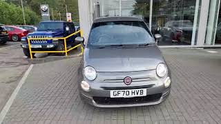 Fiat 500 1.0 Pop Manual in Electroclash Grey - GF70HVB
