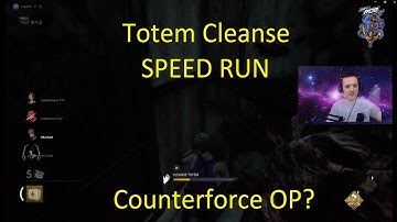 Counterforce Perk Is INSANE - 5 Totem Cleanse Speed Run on Midwich Map | Dead by Daylight Jill Perk