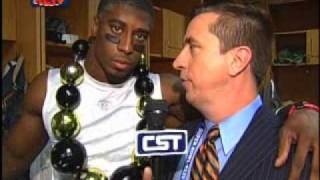 Roman Harper Post Game Super Bowl Interview