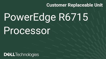 How to replace the heatsink and processor on a PowerEdge R6715