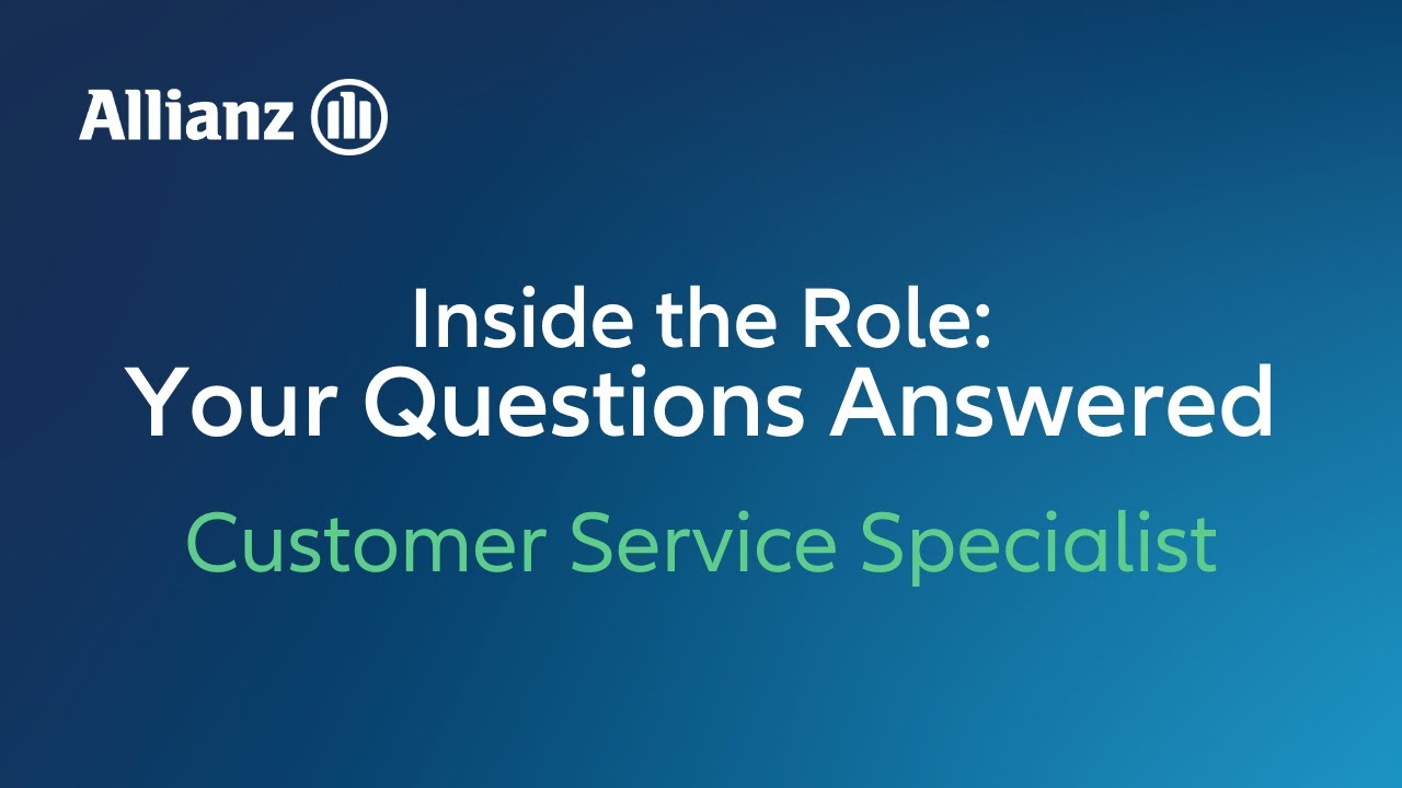Inside the Role: Your Questions Answered | Customer Service Specialist