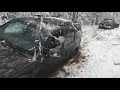 Покатушка по первому снегу, 4 нивы и Nissan pathfinder, OFF road(Life)