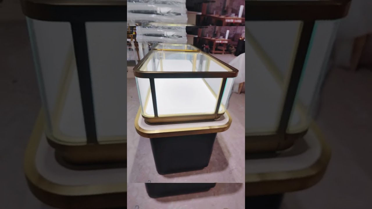 Boutique display cabinets, custom high-end jewelry display cabinets