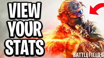 How to VIEW your Player Stats and KD Ratio in Battlefield 6 Profile - Full Guide