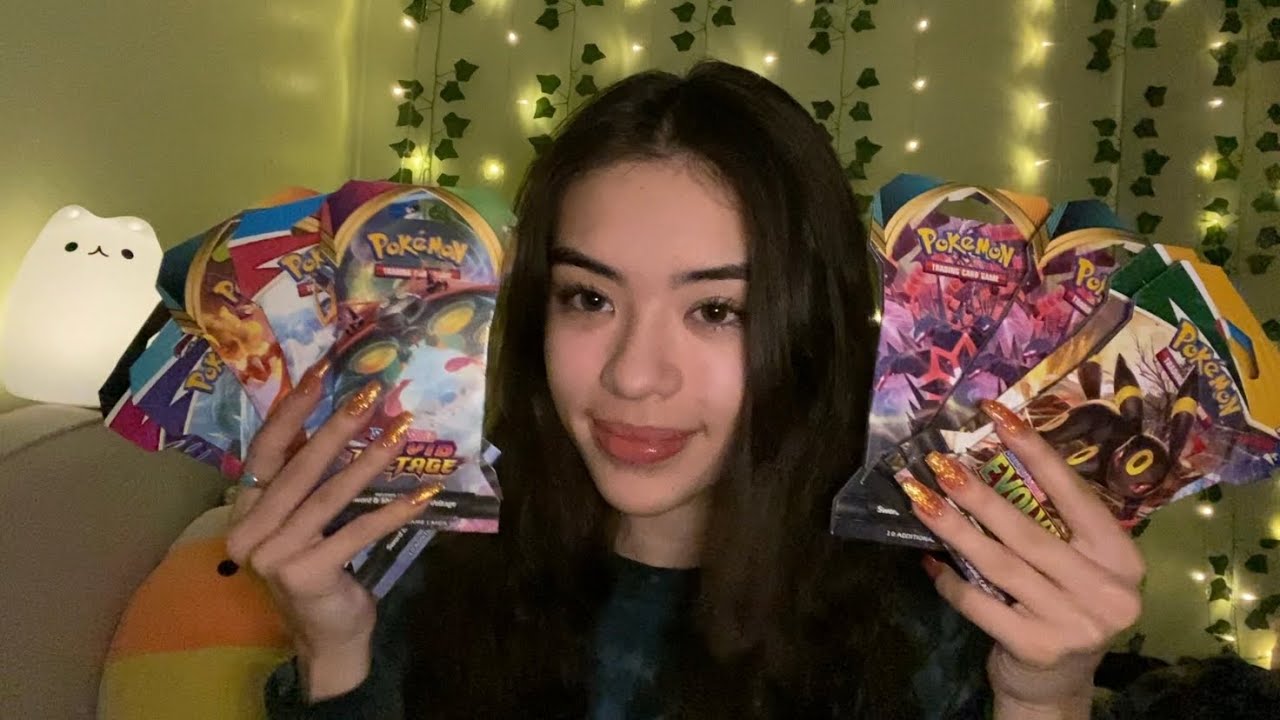 [ASMR] 10 PACKS Pokémon Card Opening! Pt 6