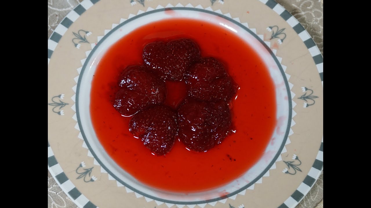 φράουλα γλυκό κουταλιού σε 10' χωρίς αναμονή του ονείρου strawberry dessert easy & fast CuzinaGias