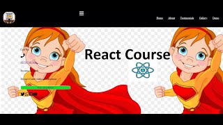 Create Responsive WEB page by React JS and Node@JS