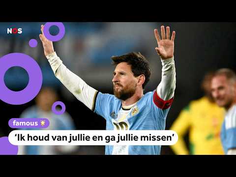 Laatste wedstrijd voor Argentinië: Messi neemt afscheid met een doelpunt