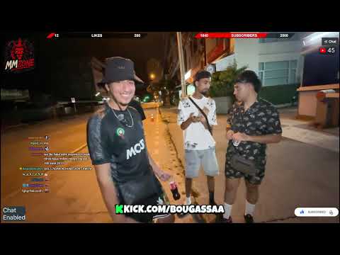 BOUGASSAA LIVE IRL HD 24 08 2025 Bougassaa Gtarp Ilyaselmaliki Azar Ometv Omegle Fc25 