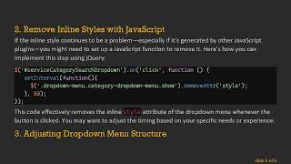 Fixing Your Dropdown Menu's Position in Bootstrap 4: Why It Shows at the Top instead of Below