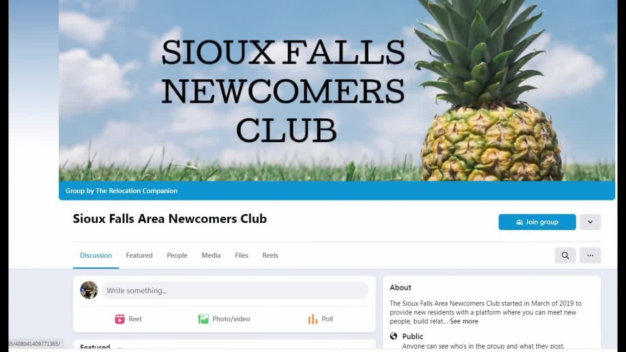 Newcomers Facebook group adjusts to Sioux Falls life