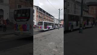 Double Articulated Bus In Quito Ecuador