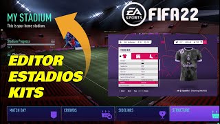 FIFA 22  !! EDITOR ESTADIOS !! ZASCA  a  KONAMI