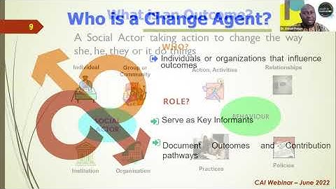 Outcome Harvesting in Monitoring and Evaluation