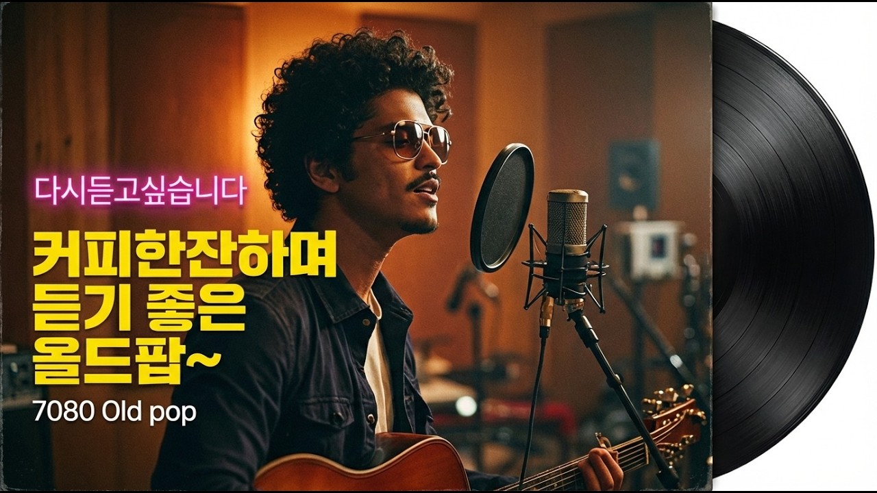 차분한 카페 감성 올드팝 ☕ | 하루를 여는 7080 팝송 모음 | kkokmi 꼭미팝
