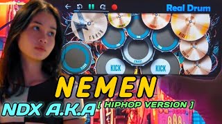 Nemen - Ndx Aka HipHop dangdut version | Real Drum Cover screenshot 2