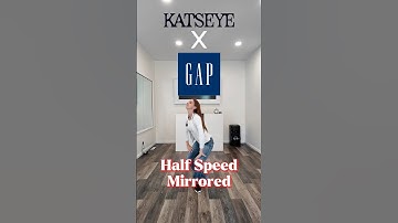 KATSEYE X GAP AD | Dance Tutorial MIRRORED #katseye #gap #katseyedance