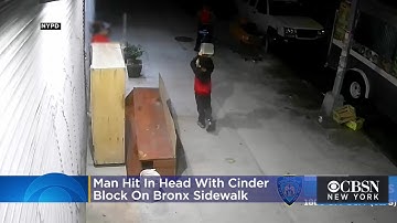 Man Hit In Head With Cinder Block On Bronx Sidewalk
