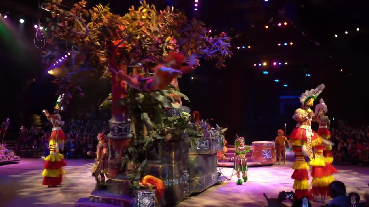 Festival of the Lion King, Disney World Animal Kingdom July 25, Full Show UHD 4k