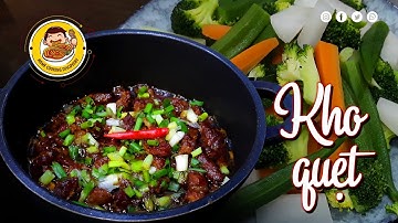 Cách làm kho quẹt ngon, đơn giản, chấm rau củ quả luộc cùng cơm cháy phù hợp cho bữa cơm gia đình