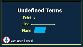 Undefined Terms  | Geometry | Math Video Central