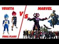 How Many Characters Vegeta Can Beat In Marvel - Including Galactus, Sentry - |Explained In Hindi|