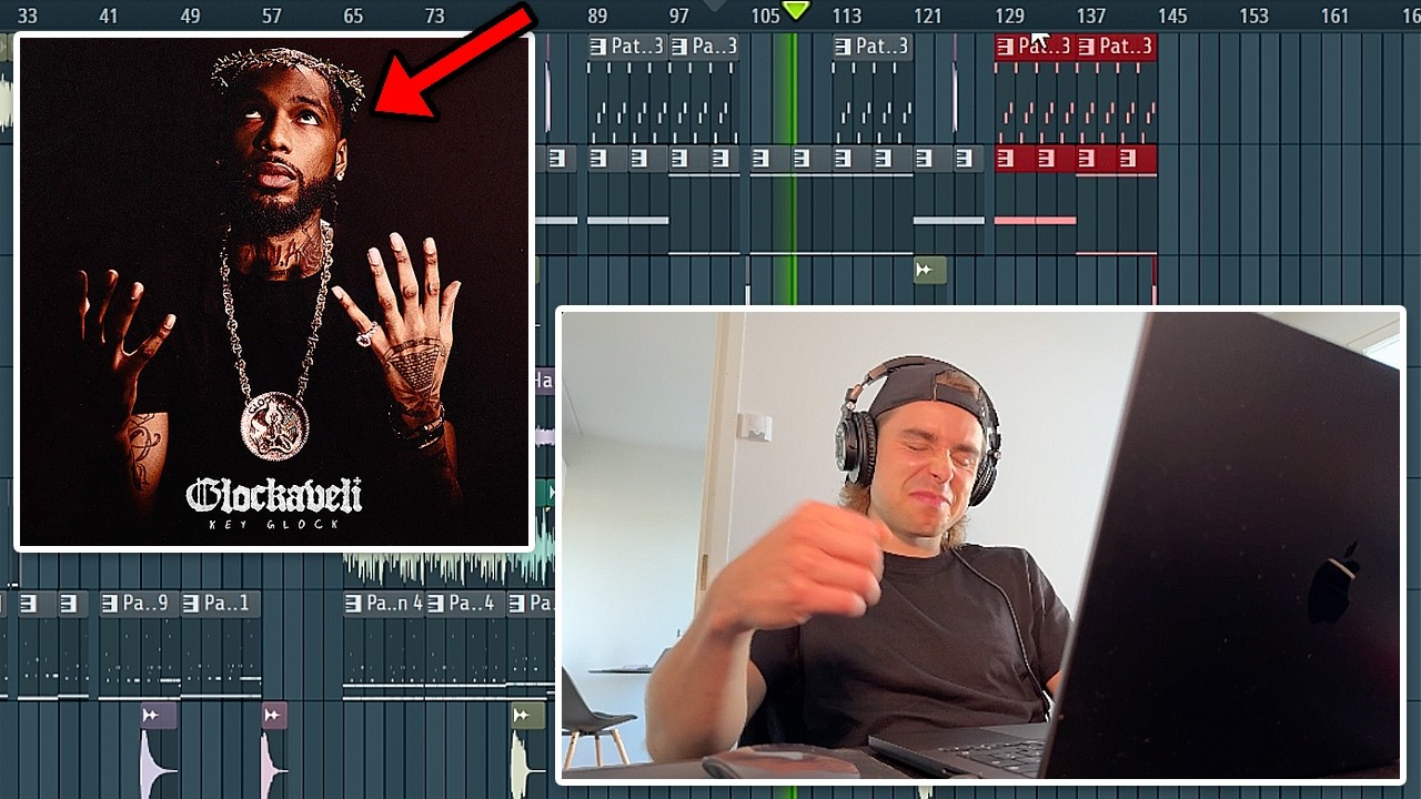 Making a Key Glock & 21 Savage Type Beat with a BEAT SWITCH | FL Studio Cookup
