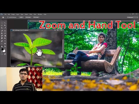 # Basic Photoshop Zoom and Hand Tool tutorial
