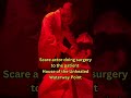 Scare actor doing surgery to the patient House of the Unhealed #Halloween #punggol #singapore