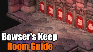 How to clear the Puzzle Rooms [Super Mario RPG Boss Fight] Bowsers Keep