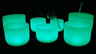 Crystal Singing Bowls 432Hz Deep Energy Healing 7 Chakras