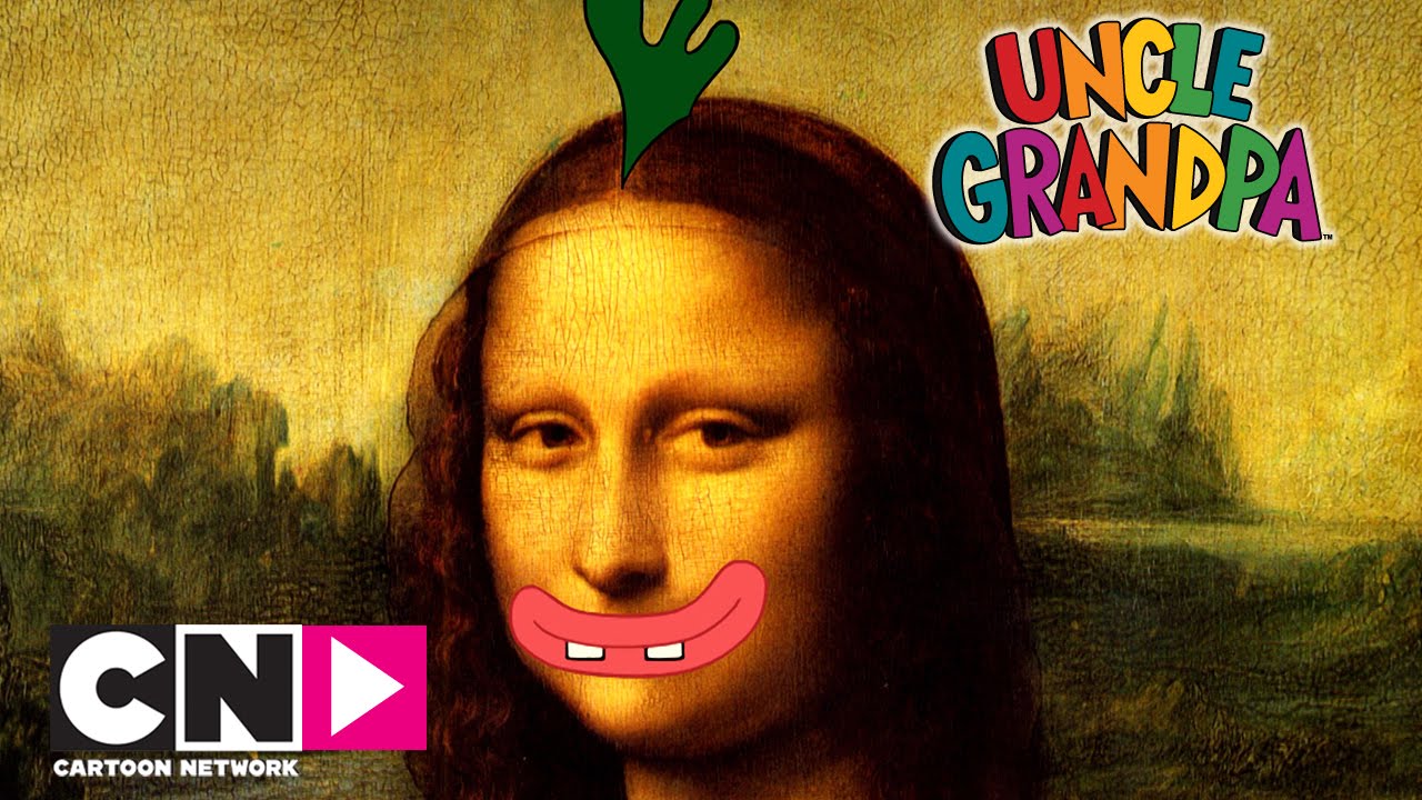 Uncle Grandpa | The Mona Lisa | Cartoon Network - YouTube