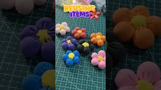 reusing items part 1(like and comment if you like this video )#cute #formclay#craft #creativeclay